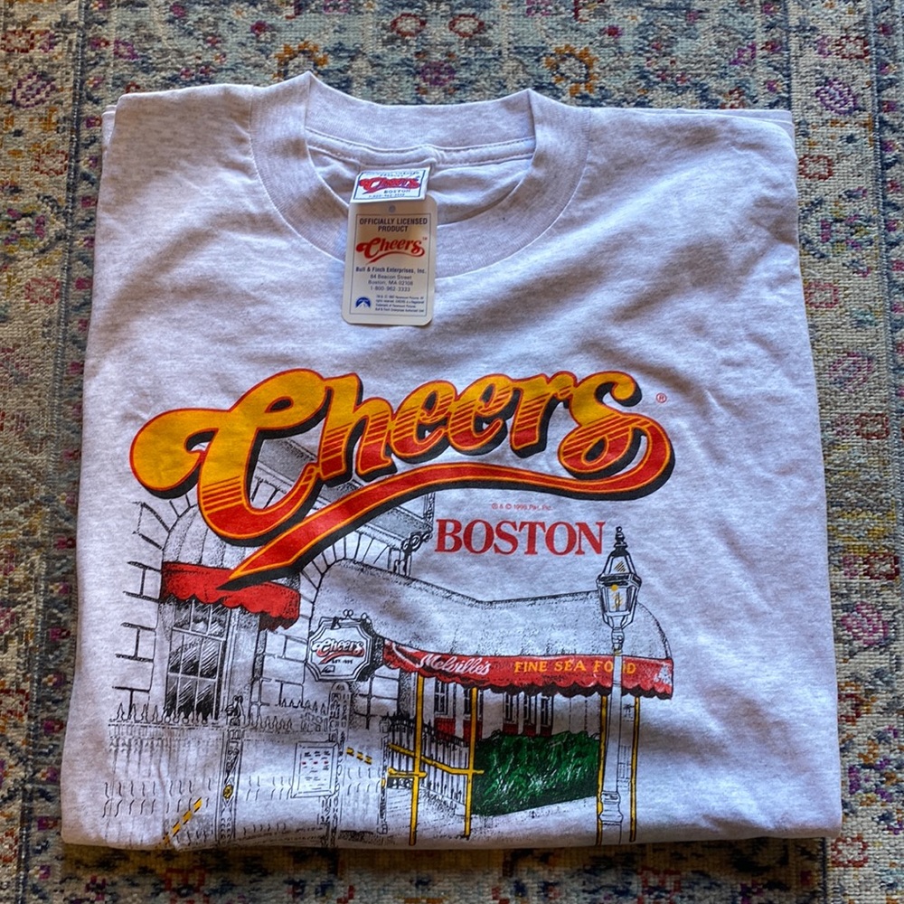NWT Vintage Official Cheers Graphic Tee